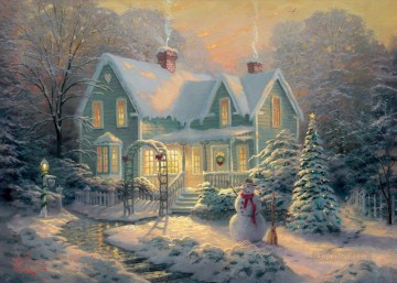 Blessings of Christmas TK Christmas Oil Paintings